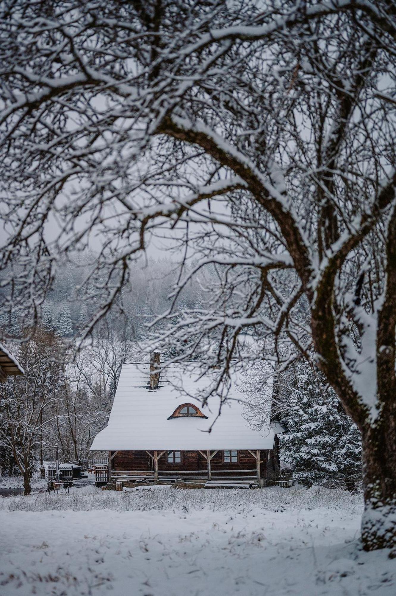 Villa Przystanek Ropienka Lesniczowka Exterior foto